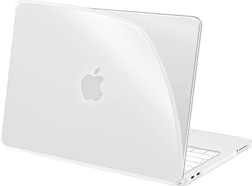 Vista 21 de BlueSwan Funda flexible para MacBook Air de 15 pulgadas, M5 M4 M3 M2 2026 Blanco congelado