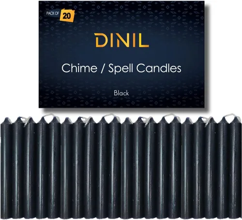 Vista 12 de Dinil Velas de hechizo surtidas, paquete de 100 velas sin perfume de 4 10 colores surtidos