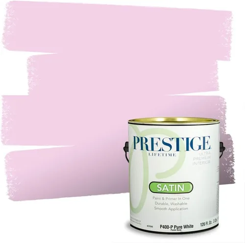 Vista 65 de Prestige Paints - Pintura exterior e imprimación en uno, 1 galón, plano, E500-P-A011GP