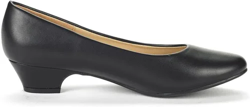 Vista 2 de Dream Pairs - Zapatos de tacón alto Mila Low Chunky para mujer