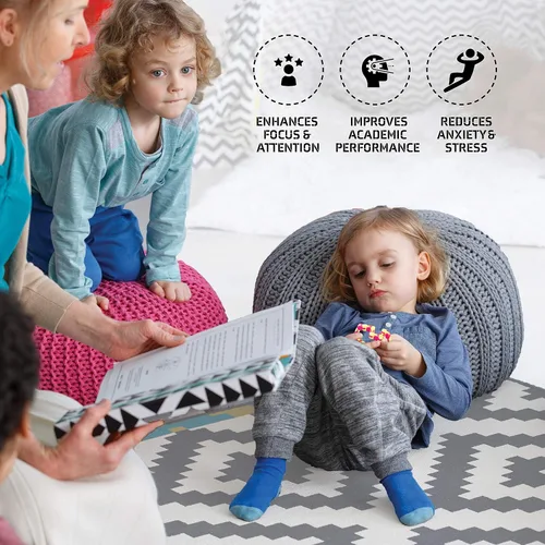 Vista 6 de Neliblu Wacky Tracks Snap and Click Fidget Toys para niños sensoriales – TDAH, autismo, terapia de alivio del estrés – Mantiene los dedos ocupados