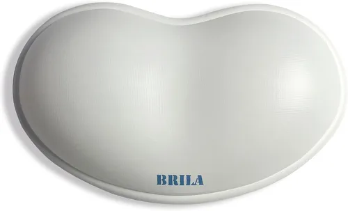 Vista 9 de BRILA Reposamuñecas ergonómico de silicona para mouse, gel de sílice refrescante, almohadilla de soporte de muñeca de piel sintética para oficina