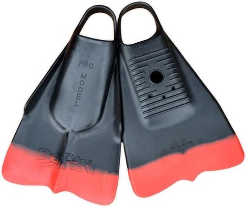 Vista 2 de Aletas de natación clásicas de DaFin Negro