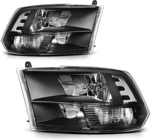 Vista 52 de oEdRo Switchback - Conjunto de faros delanteros LED compatibles con Accord 2003 2004 2005 2006 2007 DRL, par de repuesto con carcasa negra