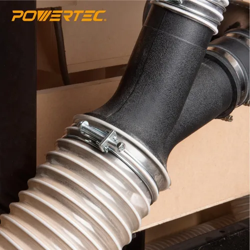 Vista 6 de POWERTEC 70101 Paquete de 5 abrazaderas para manguera, de alambre.