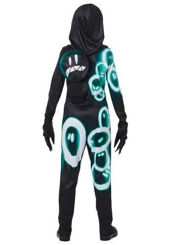 Vista 2 de Disfraz Fortnite Grimey para Niños Multicolor