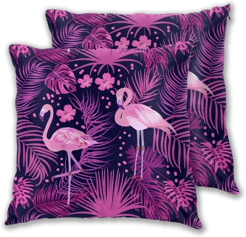 Vista 22 de Juego de 2 fundas de almohada para sofá, oficina, dormitorio, decoración del hogar, 16 x 16 pulgadas