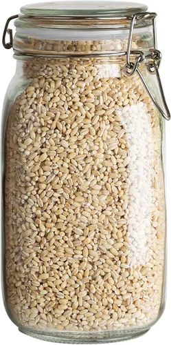 Vista 14 de Tarro de vidrio con tapa hermética 16 oz