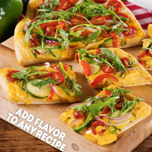 Vista 5 de Gehl's Lata de salsa de queso cheddar suave #10 - Salsa de queso nacho Queso a granel, estable en el almacenamiento, 6 libras. Lata de 10 onzas