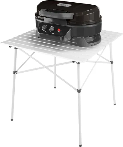 Vista 11 de Coleman RoadTrip 225 Portable Tabletop Grill, 2-Burner Gas Grill with Matchless Ignition & Adjustable Temperature Control, 11,000 BTUs of Power for