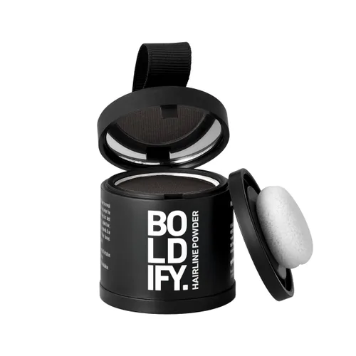 Vista 34 de Boldify - Polvo de línea capilar para retoques de raíz, color marrón ceniza, 0.14 oz Marrón cenizo