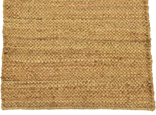 Vista 8 de Unique Loom Chunky Jute Collection - Alfombra de área - Amanda (2' 7" x 6' 1", color natural)
