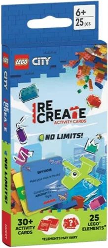Vista 11 de Lego Recreate - Tarjetas de actividades - Animales Juego de construcción creativa con más de 30 tarjetas de actividades y 25 elementos Lego A