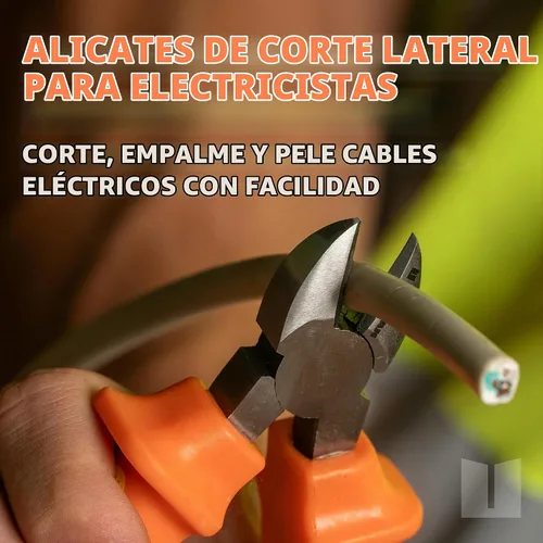 Vista 6 de Ullman Devices Corp - Juego de alicates aislados, incluye punta larga COM