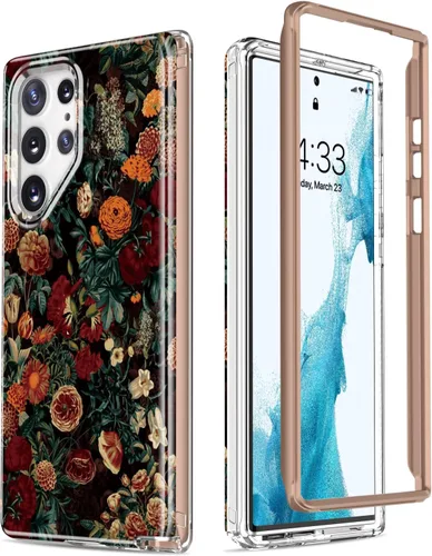 Vista 16 de Esdot Funda protectora para Samsung Galaxy S22 Ultra, de grado militar, resiste caídas de 21 pies (probado), con diseños modernos para mujeres