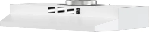 Vista 17 de FIREGAS Campana extractora negra de 24 pulgadas, 300 CFM con conductos/sin conductos convertible bajo gabinete, campana de cocina en acero Acero