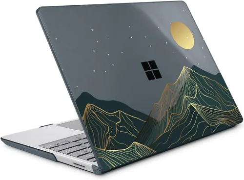 Vista 7 de Mektron Funda para laptop Microsoft Surface GO 3 de 12.4 pulgadas, compatible con Go 2/1, versión 2022-2020, modelo 1943/2013, carcasa rígida