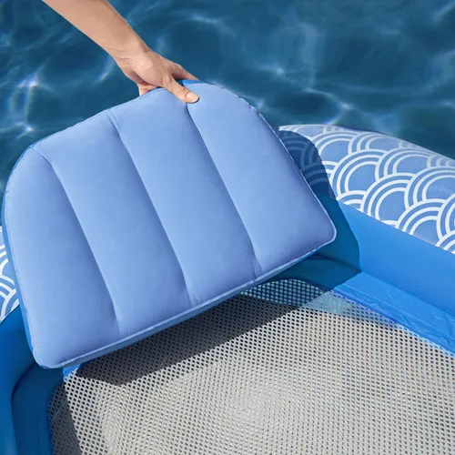 Vista 10 de Bestway H2OGO! Flotadores de piscina de felpa de lujo Salones individuales y dobles y tumbonas para adultos