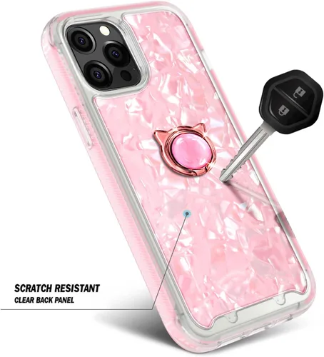 Vista 5 de NGB Supremacy Funda para iPhone 11 Pro Max, protección de cuerpo completo con [protector de pantalla integrado] soporte de anillo/correa de muñeca