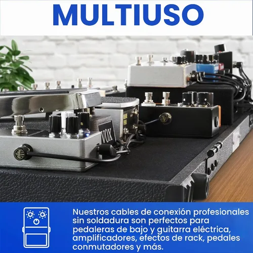 Vista 6 de Crosby Kit de cables de pedalera sin soldadura, no requiere pelado de cables, bobina de 5 pies para cables de conexión personalizados