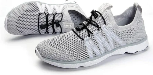 Vista 8 de SUOKENI Zapatos sin cordones de secado rápido para playa o deportes acuáticos