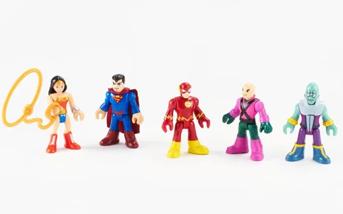 Vista 2 de Fisher-Price Wonder Woman Imaginext DC Super Friends & Villains Pack