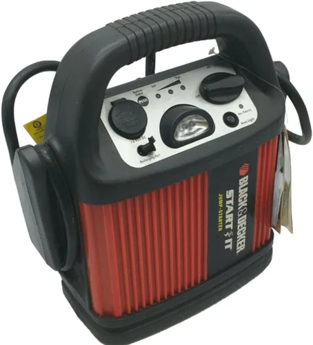 Vista 3 de t-power (6.6 ft Cable Largo) AC DC Adapter para Black & Decker vec010bd ap-12220ev vec0123pob vec010bd 300 A Jump Starter Start it (Husky Vector)