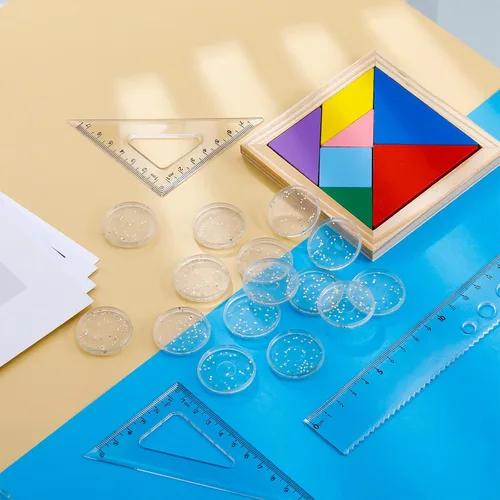 Vista 3 de Outus 50 discos de expansión, cuadernos planificadores, libros de expansión para cuadernos de bricolaje, planificadores transparentes
