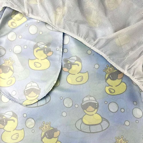 Vista 7 de Traje de baño para hombre, pantalones cortos de playa de secado rápido con bolsillos de malla