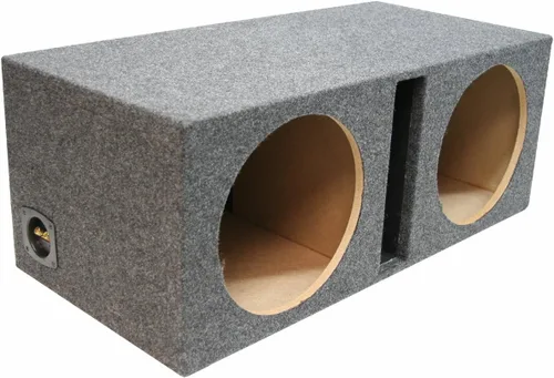 Vista 2 de KICKER Paquete 43C154-N con puerto ventilado estéreo universal para automóvil doble 15 pulgadas Comp C15 Sub Box Enclosure - Final 2 Ohm