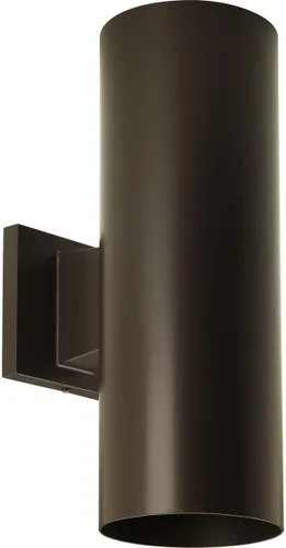Vista 17 de Cylinder Collection - Farol de pared moderno para exteriores, 5 pulgadas, color negro