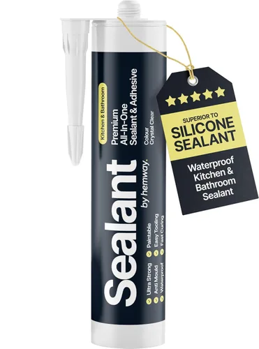 Vista 14 de Hemway - Sellador y adhesivo híbrido de polímero todo en uno para construcción - Gris antracita Impermeable y pinta sobre 300 ml