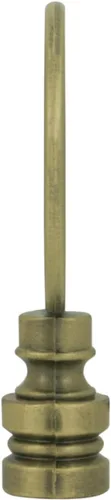 Vista 2 de Lámpara de diseño de libélula con perilla de tapa de doble libélula, tratamiento de hueco, diseño de libélula (bronce) - 1 unidad