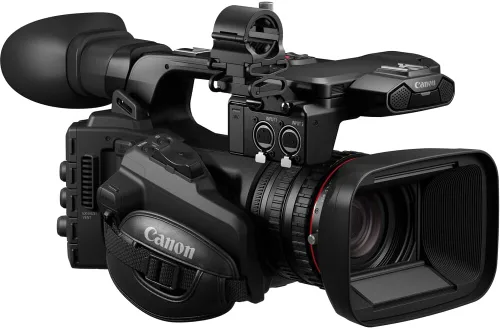 Vista 3 de Canon Videocámara XF605 UHD 4K HDR Pro – Sensor CMOS de 1 pulgada, zoom óptico de 15x, AF de doble píxel, Wi-Fi, cámara de video profesional