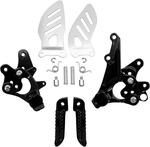Vista 6 de TCMT Estriberas delanteras con soportes para Suzuki GSXR GSX-R1000 2003-2004