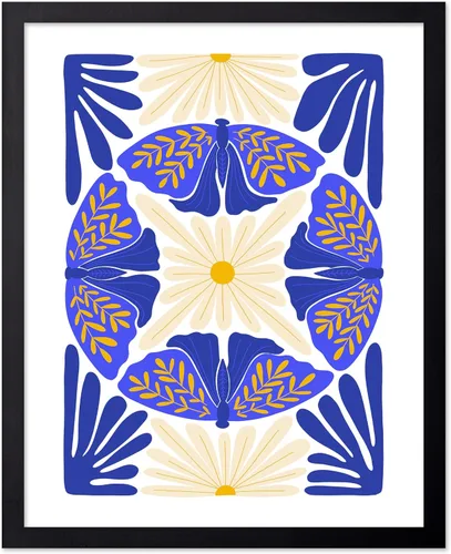 Vista 65 de Poster Master Póster de gato – Estampado floral retro – Arte de flores – Arte colorido de gato – Arte bohemio chic – Arte abstracto genial – Arte