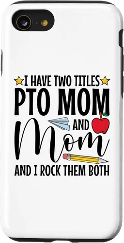 Vista 13 de iPhone 15 Parent Teacher Organization PTO Mom School Volunteer Case
