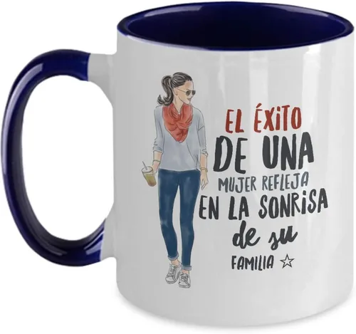 Vista 3 de Mujer regalo para amiga, novia, esposa, prima taza de café, 11onza, Rosado