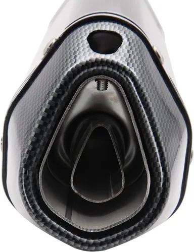 Vista 5 de Silenciador sin cordones para motocicleta, silenciadores y silenciadores de fibra de carbono de 1.5-2 pulgadas para motocross, Street Bike Scooter