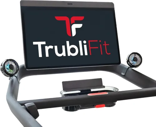 Vista 10 de TrubliFit Ventilador para Bicicleta Peloton y Cinta de Correr Peloton – Accesorios para Peloton – Compatible con Bicicleta Original, Bicicleta+