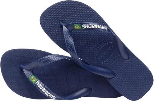 Vista 4 de Havaianas Men's Brazil Logo Flip Flop Sandal