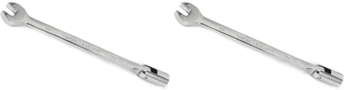 Vista 6 de Llave combinada de cabeza giratoria flexible, llave métrica de trinquete con mango flexible, herramienta de reparación de automóviles, 0.394 in/0.4