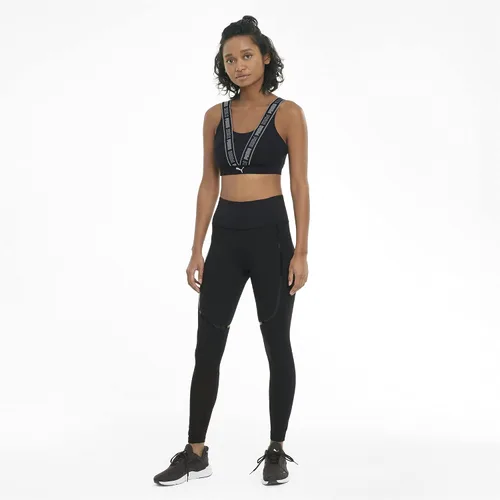 Vista 5 de PUMA Sujetador rápido de alto impacto para mujer, Negro
