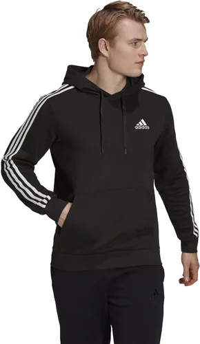 Vista 6 de adidas Sudadera con capucha Standard Essentials Fleece de 3 rayas para hombre