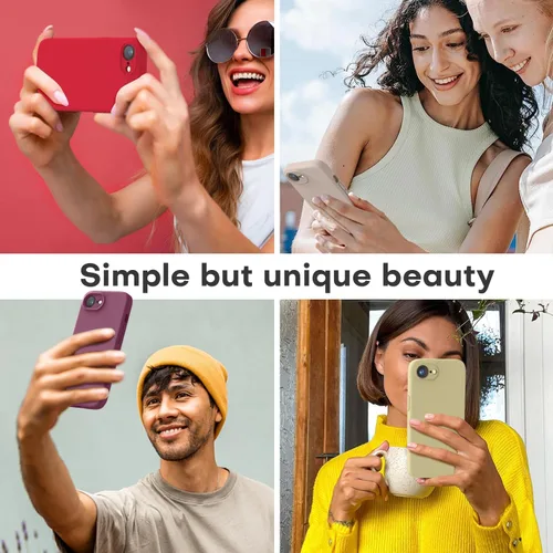 Vista 542 de LOVE 3000 Diseñada para Funda iPhone Air, Silicona Premium [Compatible con Magsafe][Forro de Microfibra Suave Anti-Rayones] Funda Protectora