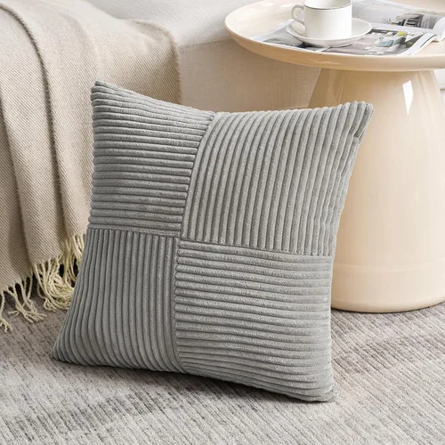 Vista 27 de Fancy Homi - Paquete de 2 fundas de almohada decorativas de color verde oliva pequeñas de 12 x 12 pulgadas para sala de estar, sofá, cama