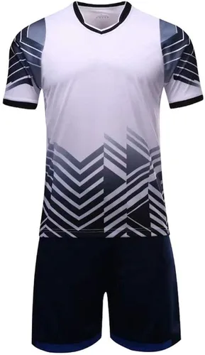 Vista 6 de PAIRFORMANCE Camisetas de fútbol para niños, uniforme de entrenamiento de equipo deportivo de 6 a 12 años, conjunto de camisetas y pantalones cortos