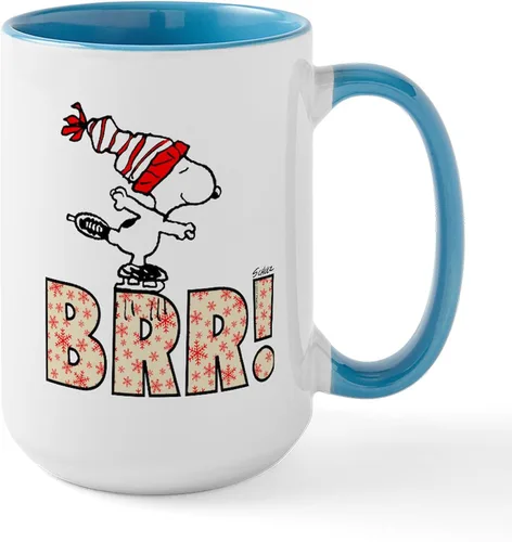 Vista 38 de CafePress SNOOPY Joe Cool - Taza de café de cerámica (15.0 fl oz)