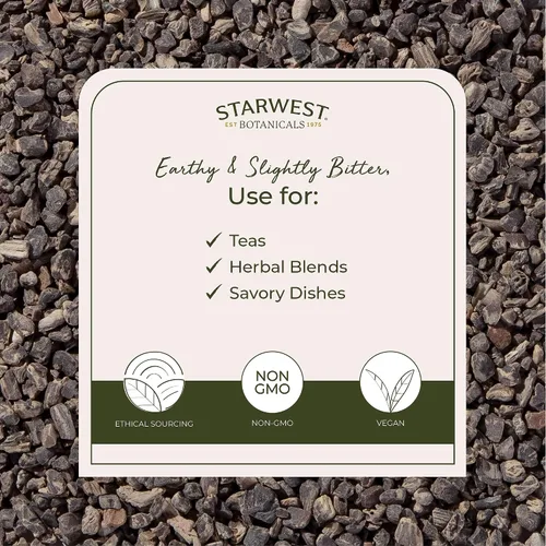 Vista 3 de Starwest Botanicals Raíz de cohosh negro orgánico, cortado y tamizado