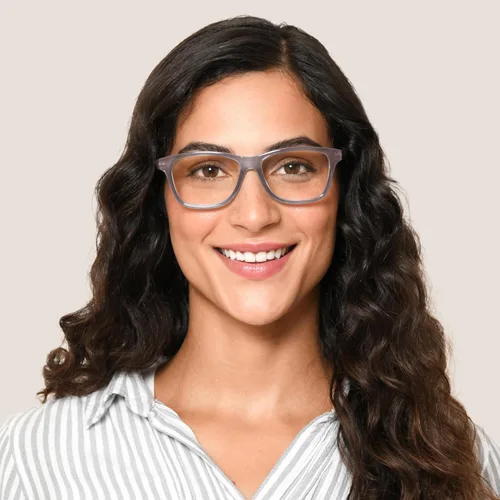 Vista 7 de Readers Readers.com - Gafas de lectura: The Francis Computer, Plástico Retro Square Style para Hombre y Mujer